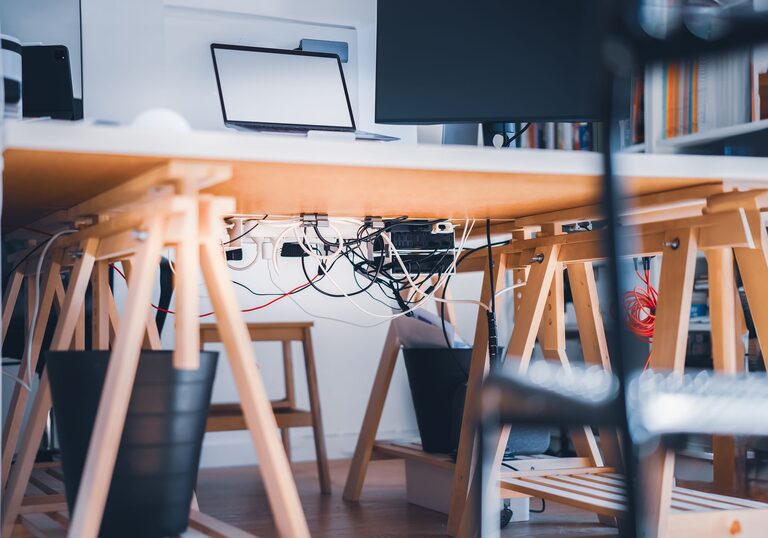 How to Organize Cables and Chargers Neatly at Home